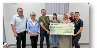Llanwenog Community Council raises over £500 for local NHS charity image002 2