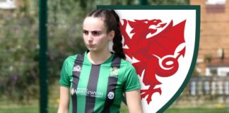 Aberystwyth Town Women’s Scourfield called up to Wales squad scourfield imi cymru