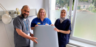 NHS charity funds examination chair worth over £5,500 for gynaecology patients Gynaecology chair photo