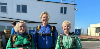 Take the leap and skydive for your NHS charity Skydive Swansea