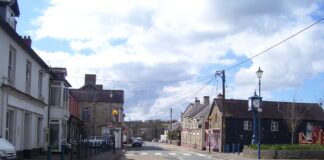Traffic bulletin from Wales & West Utilities – St Clears St Clears village geograph.org .uk 4901399 scaled