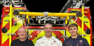 Tair Cenhedlaeth o Ddiffoddwyr Tân: Dros 73 Mlynedd o Wasanaeth Three Generations 02 scaled