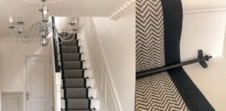 How to incorporate the matt black homes trend in your hallway – 7 ways to give your staircase a contemporary makeover Tip 1 @life at longmore house