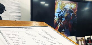 Mae Arteffact sydd ag arwyddocâd hanesyddol a diwylliannol i’r Gogledd Ddwyrain wedi dychwelyd i’w gartref gwreiddiol. WW1Cambria2 min scaled