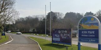 Holiday park solar panels kiln park g s