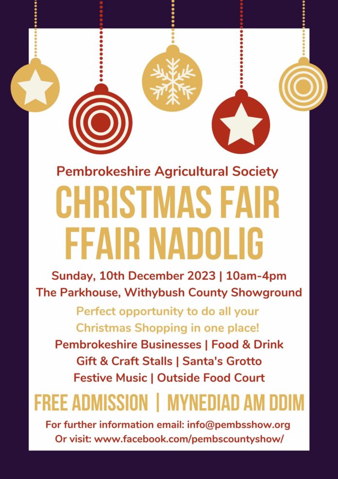 pembs show christmas fair