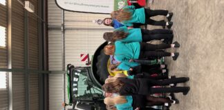Pembrokeshire’s school children invited to make pancakes and learn how the ingredients are produced on local farms school children learning how machinery is used in food production 1