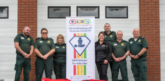 WALES TAKES THE LEAD AMONG THE HOME NATIONS IN CARDIAC ARREST SUPPORT WITH LAUNCH OF COMMUNITY CO-ORDINATORS 000 SALC Community Co ordinators Team Photo scaled