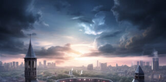 Fantasy Football: AI Reimagines Football Stadiums if They Were Built by Local Architects AI image of Anfield