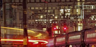 Spellbinding shot by Bridgend photographer makes 2024 Great Western Railway Calendar Cardiff Central Harry Chatham scaled