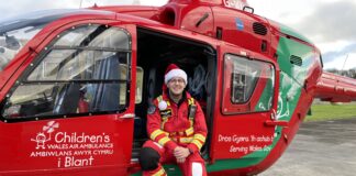 Meet some of the staff working on board the Wales Air Ambulance this Christmas Corey Mead CCP 1 scaled
