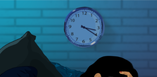 ‘m a sleep expert, here’s how Dry January will affect your sleep cycle Depiction of a person suffering from Insomnia sleeplessness cropped