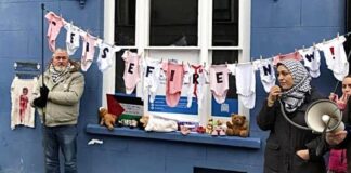 Pro Palestine demonstration to target Stephen Crabb MP’s Office IMG 1114