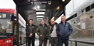 Renovation works at Carmarthen Bus Station completed IMG 1389