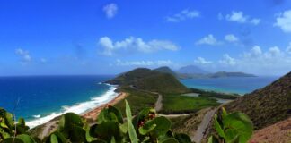 St Kitts and Nevis: Is the Country Worth a Visit? Karibik St. Kitts Look at the southern tip of St. Kitts on the neighboring Island Nevis panoramio scaled