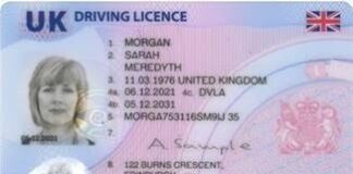 LICENCE RENEWAL WARNING UK full licence dec 2021