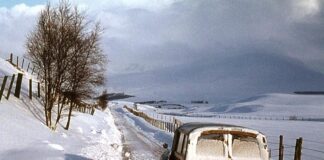 Car expert issues warning as one in four December breakdowns related to battery faults Winter driving in Glen Clova geograph.org .uk 5097677