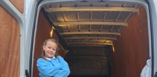 Amazing Grace brings Christmas joy to Carmarthenshire families grave van