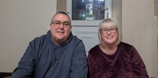 Barnardo’s Cymru busts the myths around fostering and appeals to people to consider giving a home to a child in care Chris and Sarah Williams foster carers scaled