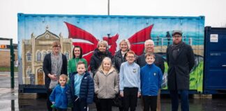 Ysgol Gymraeg Dewi Sant, Llanelli launches their Bocs Bwyd IMG 2076