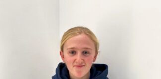 Mae myfyrwyr wedi dod â blwyddyn fendigedig i ben wrth gael eu galw i gynrychioli eu gwlad. Serenwalescapcambria min