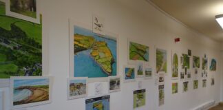 Arddangosfa newydd Graham Brace yn arddangos dau ddegawd o ddarluniau’r Parc Cenedlaethol SmallArt in the Park