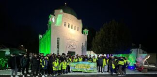 Muslim Youth Start the New Year’s Day with Street Cleaning 2024 Southfields London