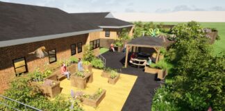 Staff share their vision for new therapeutic gardens at Prince Philip Hospital Vision 2