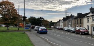 Works begin to build high-quality active travel infrastructure in Dafen dafen road works