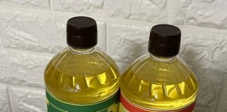 Expert warns of the five things you should never pour down the sink Bottle 1 liter Sunflower refined oil
