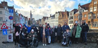 Special school pupils head to Europe thanks to Taith funding Pupils and staff on a Taith trip to Belgium November 2023. Copyright Portfield School min scaled