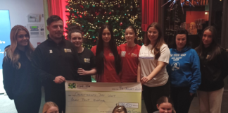 Sa15 Stage School raises over £3,000 for chemotherapy unit SA15 Stage School Wayne Evans