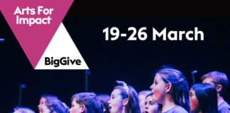 Arts for Impact – Cefnogwch Ymgyrch Codi Arian Cyfatebol Aloud! Arts for Impact Dates