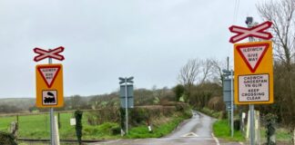 Community alerted to crucial changes at three railway crossings in Pembrokeshire Beavers Hill Open Crossing Pembrokeshire 1