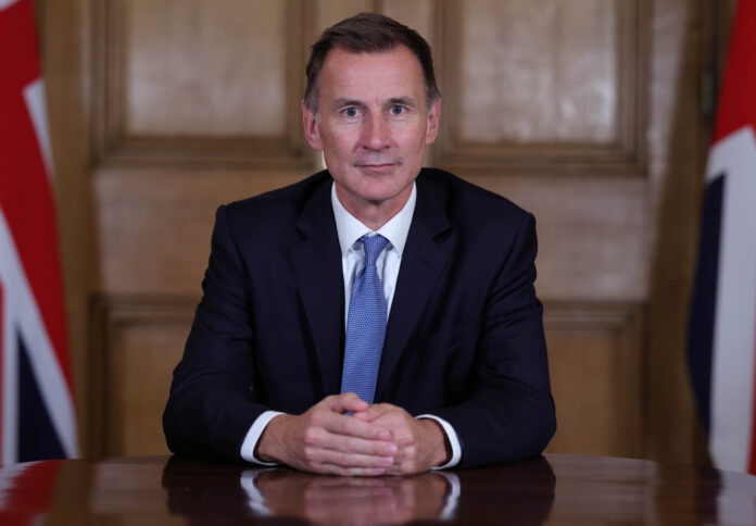 Official portrait of the Chancellor of the Exchequer Jeremy Hunt 2022 scaled