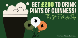 Celebrating St. Patrick’s Day? Study reveals the cheapest place to get a pint of Guinness in the UK Untitled