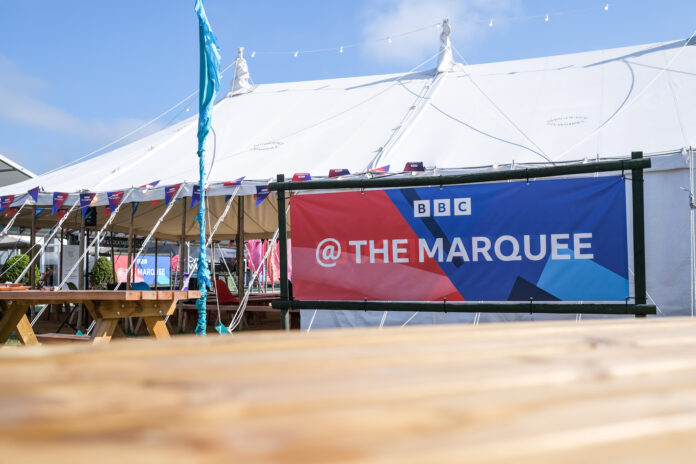 BBC Marquee at Hay Festival 2023 – credit Adam Tatton Reid