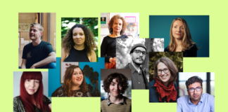 Writers at Work emerging Welsh talent unveiled for Hay Festival Hay-on-Wye 2024 Hay Festival Writers at Work montage – lime