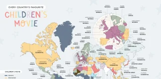 ‘Wonka’ UK’s Most Popular Children’s Movie, According To New Study M1Y Children s Movies Map Final.webp