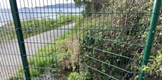 Selfish Vandals May Delay Tunnels Scheme wisemans fencing cllr williams1