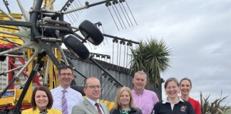 Ashmole & Co delighted to have raised over £7,000 for DPJ Foundation the rural mental health charity Ashmole Co cheque presentation to DPJ Foundation scaled
