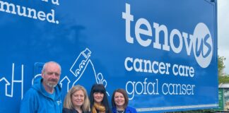 Ashmole & Co set to raise funds for Welsh cancer charity – Tenovus Cancer Care Ashmole Co partners visit Tenovus Cancer Care mobile unit