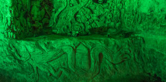 Llyn Glaslyn among UK’s best hidden gems to visit Carvings Chislehurst Caves Kent geograph.org .uk 3436192