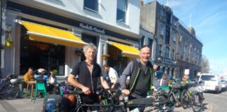 Tandem bike ride fundraiser Picture2