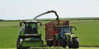 Rhybuddio ffermwyr i beidio â thorri corneli ar ddiogelwch wrth i bwysau gynyddu i gwblhau gwaith Preparing for harvest