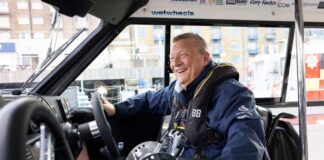 QUADRIPLEGIC ADVENTURER GEOFF HOLT MBE DL SETS SAIL ON CHALLENGE TO CIRCUMNAVIGATE THE UK WHKLixjA