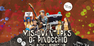 ‘The Misadventures of Pinocchio: The Radical Robot Girl!’ Website Image