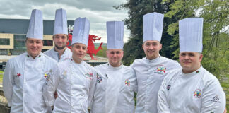 Sharjah competition holds Middle Eastern promise for talented Welsh chefs Welsh team for Sharjah