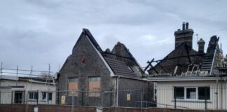 Hopes Fire-Ravaged School Will Be Rebuilt By 2026 manorbier school huw murphy