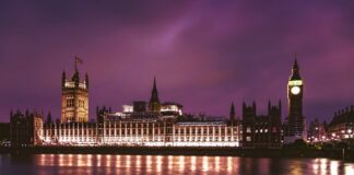 Tory Candidate For New Seat Launches Campaign parliament house of commons westminster